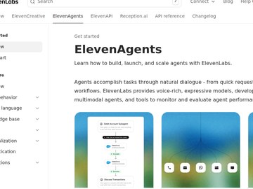 ElevenLabs agents platform documentation